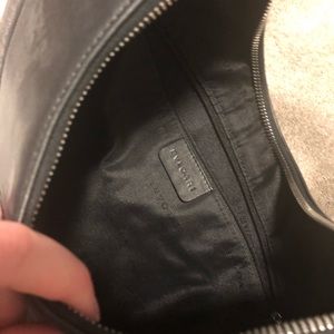 Authentic Bvlgari Leather Ascot Shoulder Bag